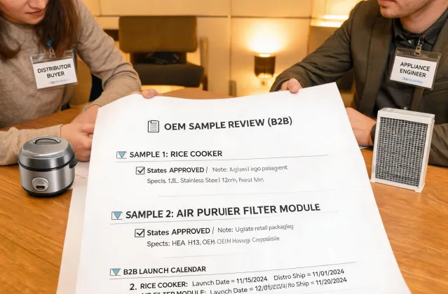 OEM sample review meeting